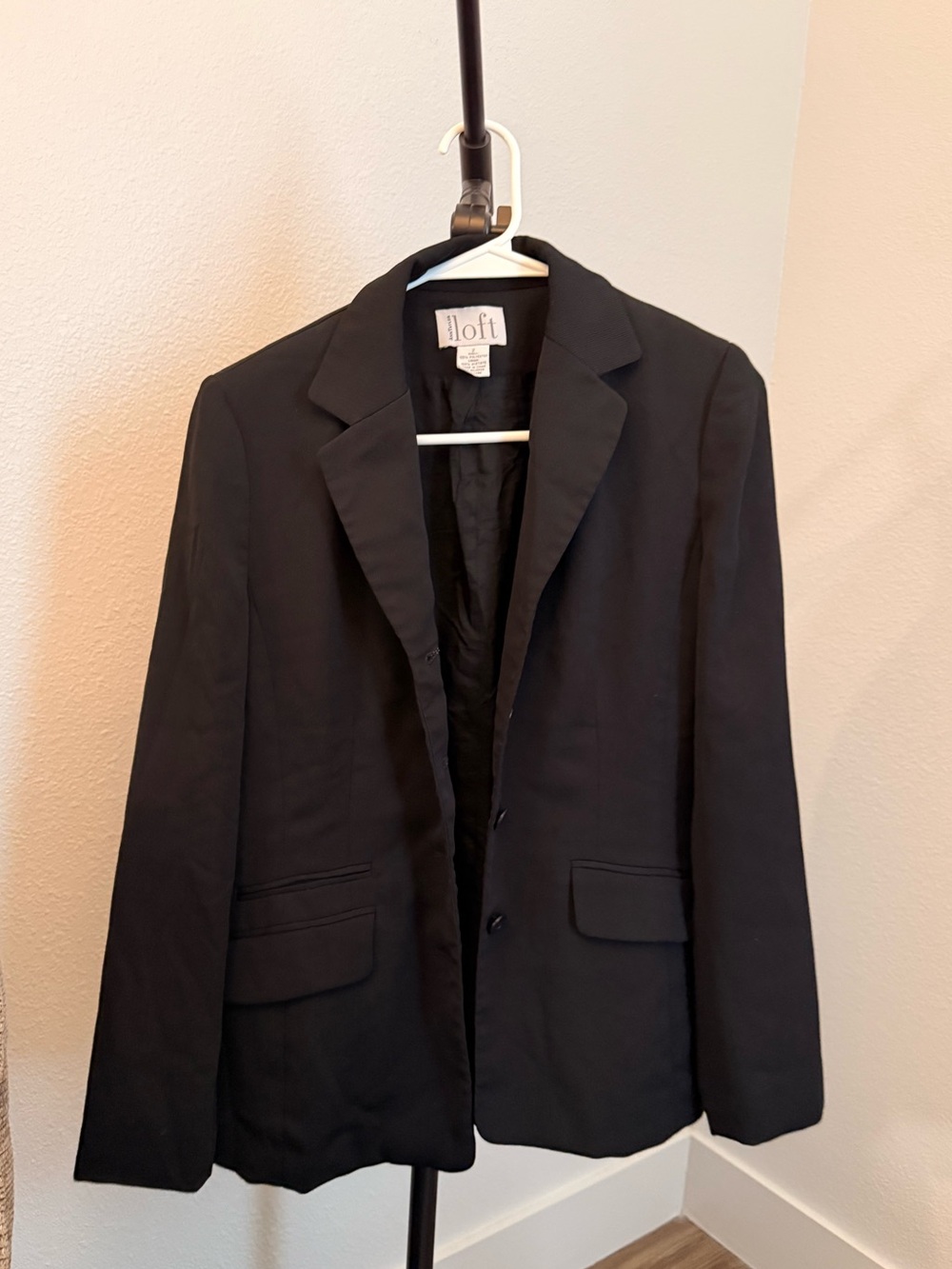 Vintage Ann Taylor Black Sport Coat Blazer